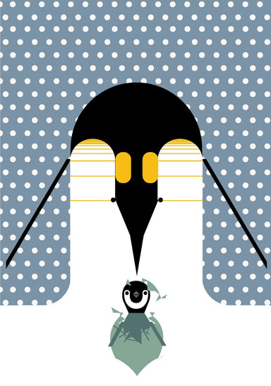Charley Harper: Penguin Celebration Holiday Cards