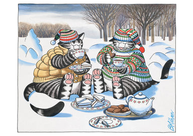 B. Kliban: Cozy Teatime Holiday Cards