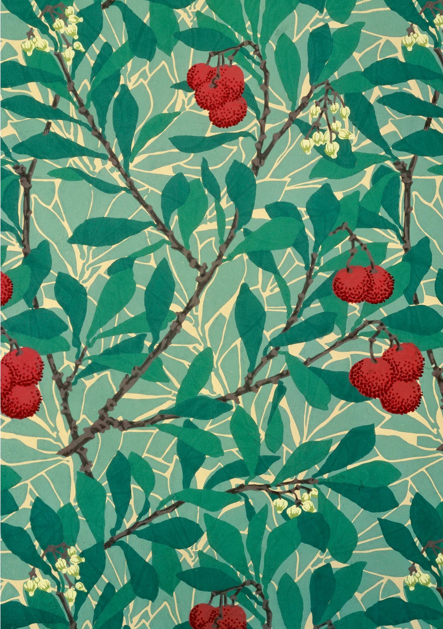 William Morris: Arbutus Holiday Cards