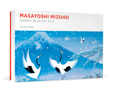 Masayoshi Mizuho: Snowy Blue Mt. Fuji Holiday Cards