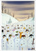 POM Charles Addams: Snowman March Holiday Cards