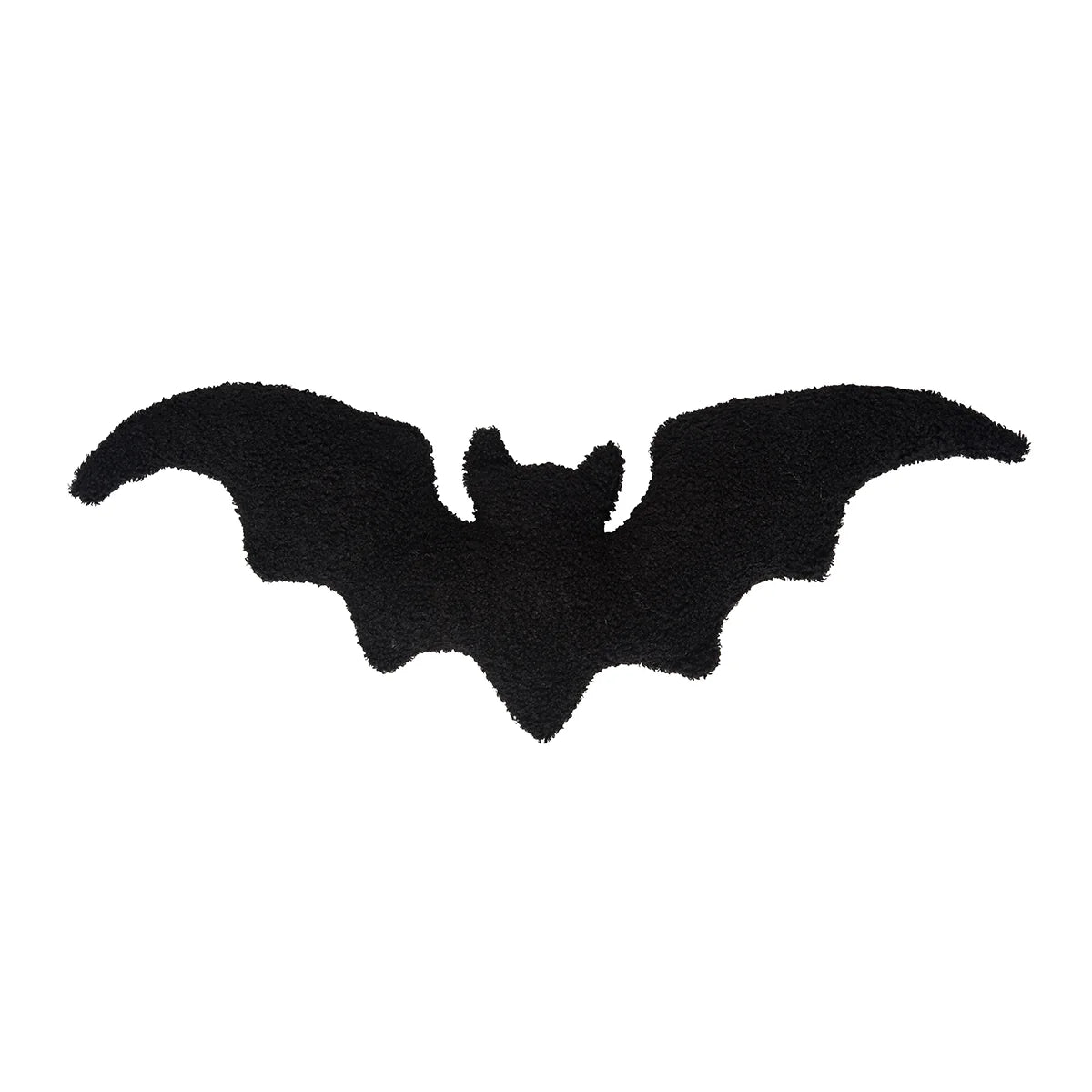 Black Bat Shaped Pillow