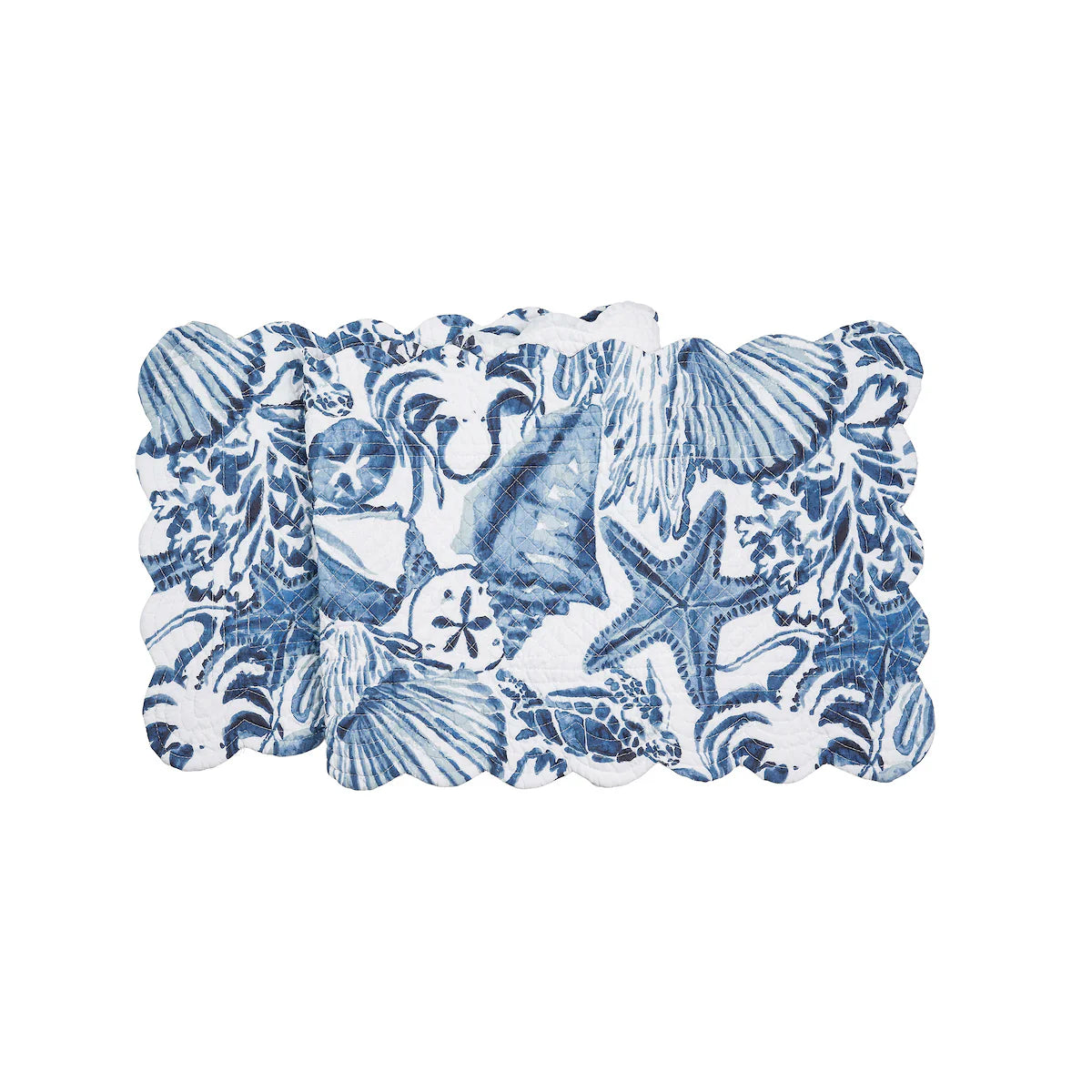 Blue Coast Shells 51 inch Table Runner
