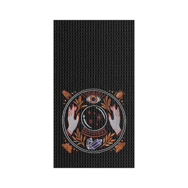 Magic Crystal Ball - Waffle Weave Kitchen Towel
