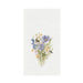 Honey Bee and Blue Floral Kitchen Towel