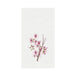 Cherry Blossom Embroidered Waffle Weave Kitchen Towel