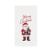 Merry Christmas Santa Waffle Weave Kitchen Towel