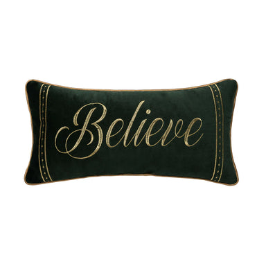 Velvet Believe 10x20 inch Pillow