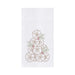 Sand Dollar Holiday Tree Flour Sack Kitchen Towel    