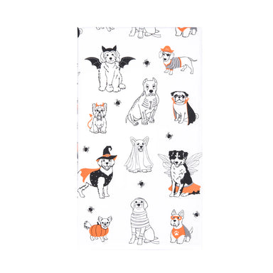 Costume Dogs Printed Flour Sack Kitchen Towel