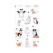 Costume Dogs Printed Flour Sack Kitchen Towel
