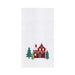 Christmas Cottage Flour Sack Kitchen Towel