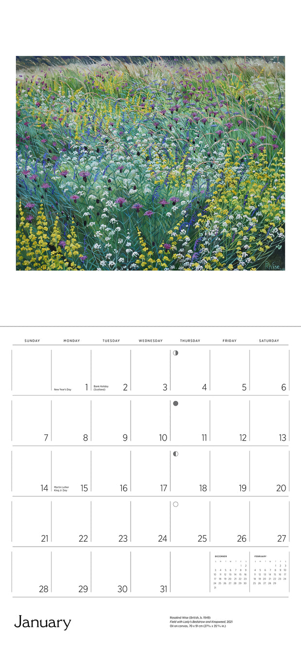 Rosalind Wise 2024 Wall Calendar    