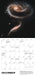 Space Views From the Hubble and James Webb Telescope 2024 Calendar    
