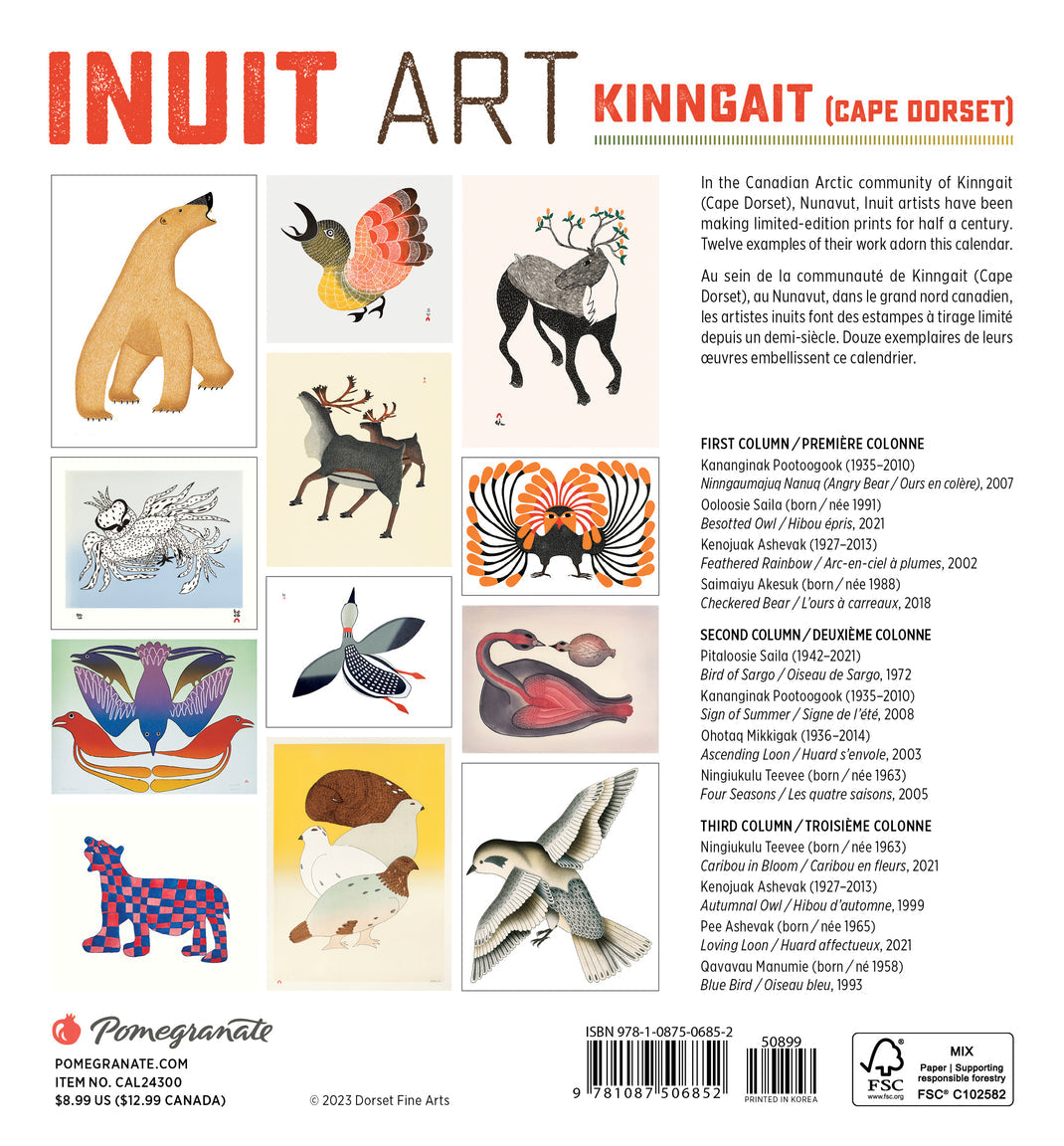 Inuit Art Sticker Book - Detroit Institute of Arts Museum Shop