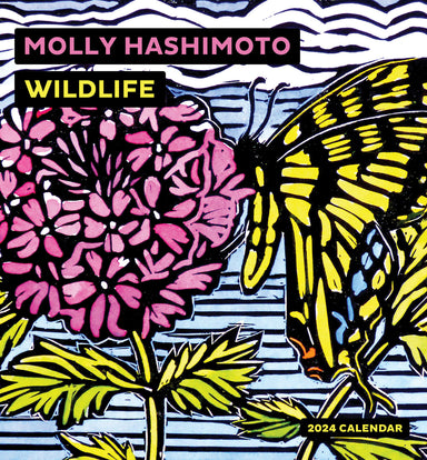 Molly Hashimoto Wildlife 2024 Mini Wall Calendar    
