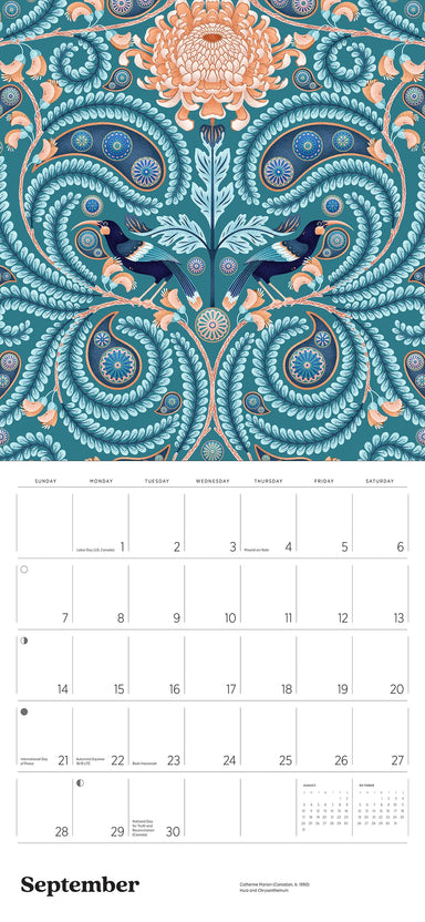 Catherine Marion Folklore and Flora 2025 Wall Calendar    