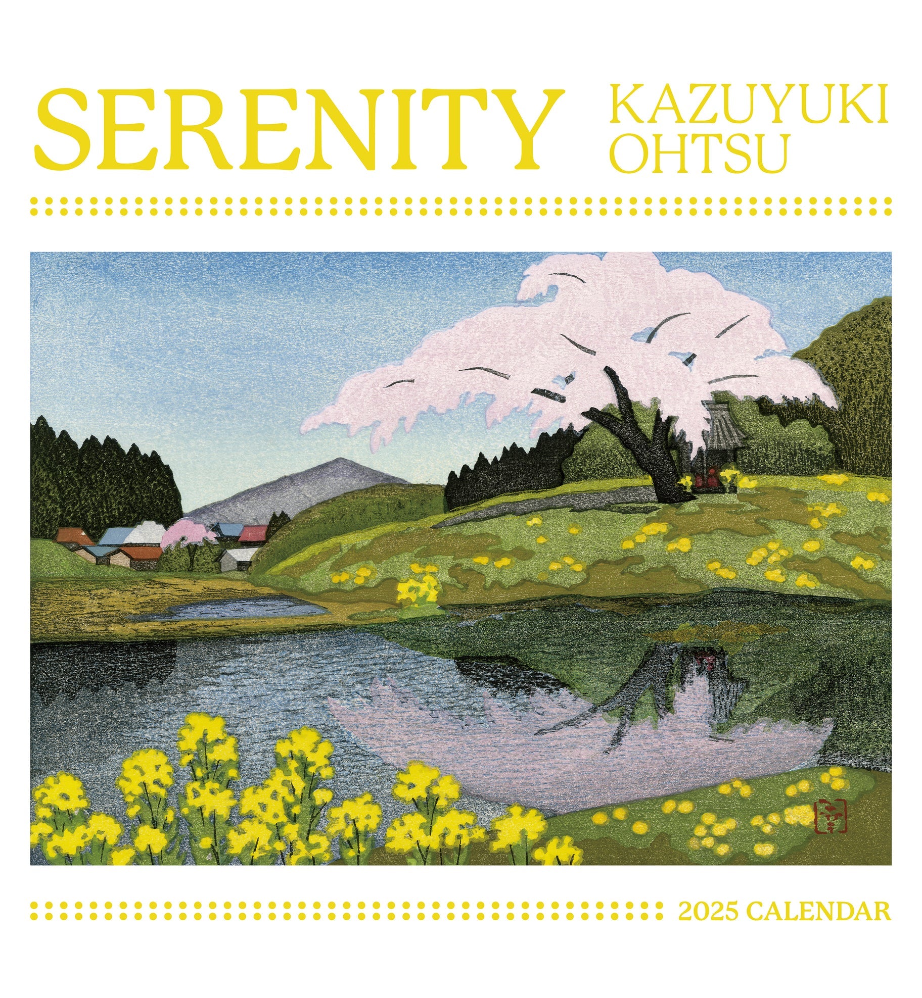 Serenity - Kazuyuki Ohtsu 2025 Wall Calendar    