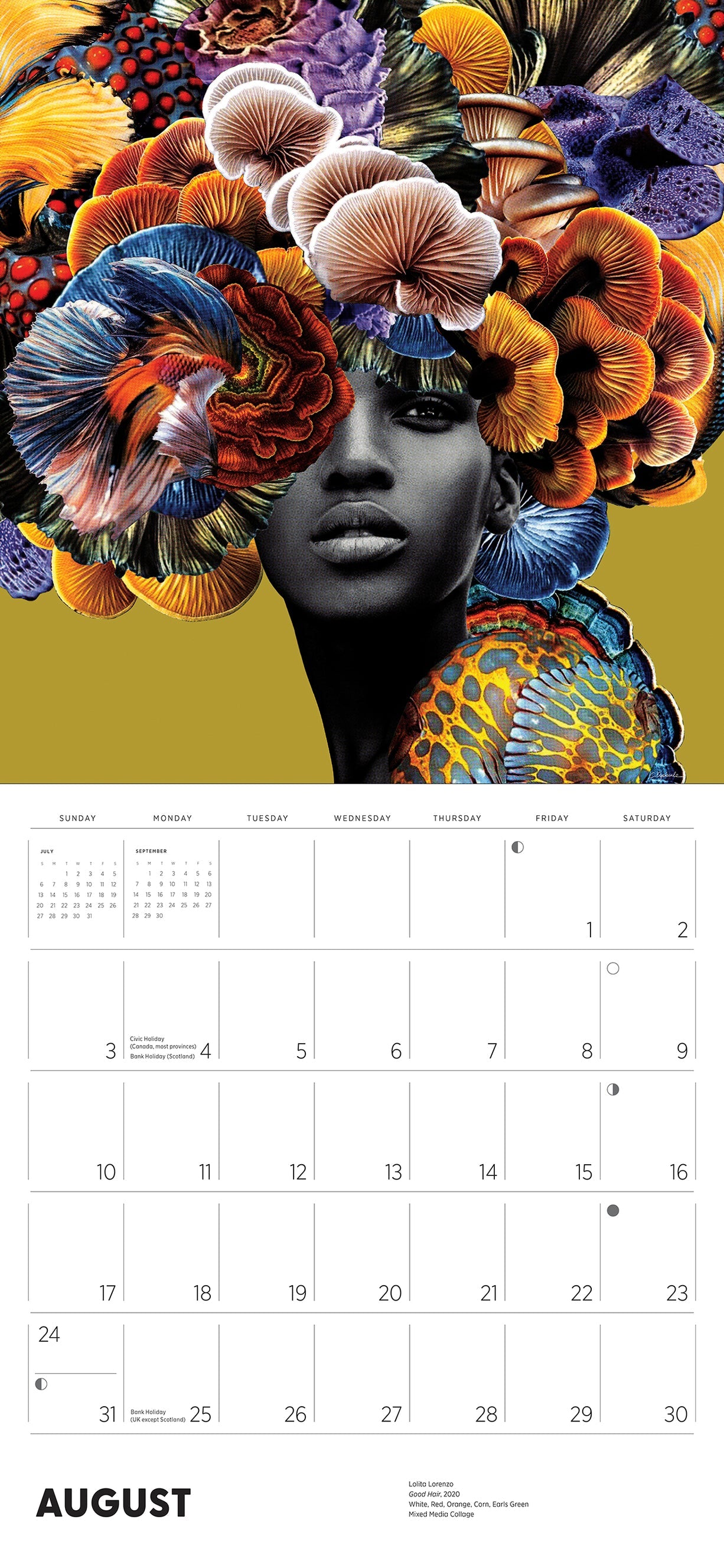 Empower - Lolita Lorenzo 2025 Wall Calendar    