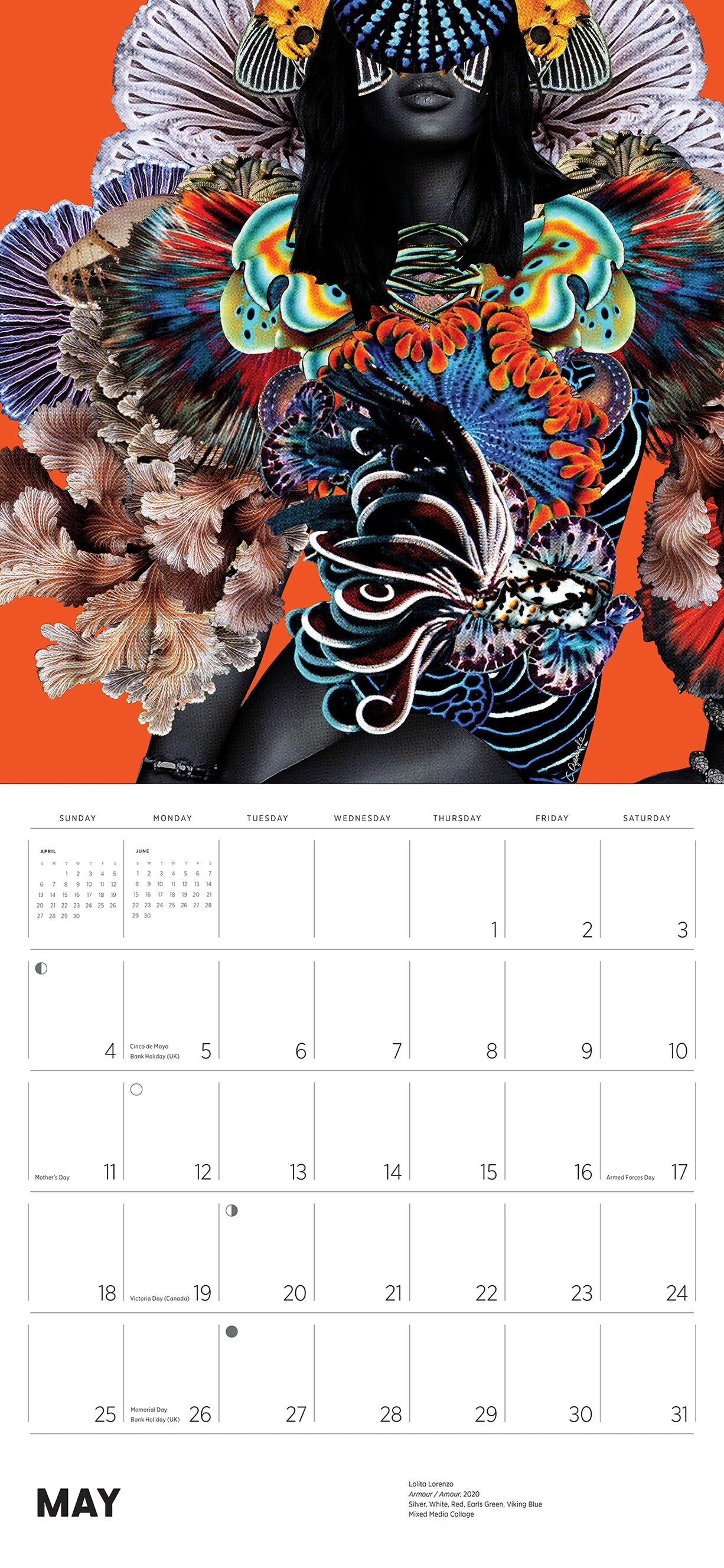 Empower - Lolita Lorenzo 2025 Wall Calendar    