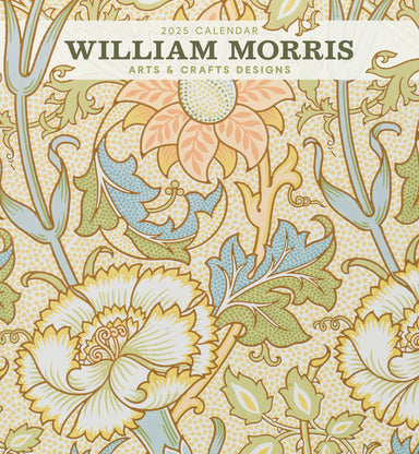 William Morris Arts & Crafts Designs 2025 Wall Calendar    