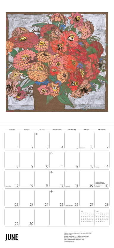 A Small, Untroubled World The Art of Gustave Baumann 2025 Wall Calendar    