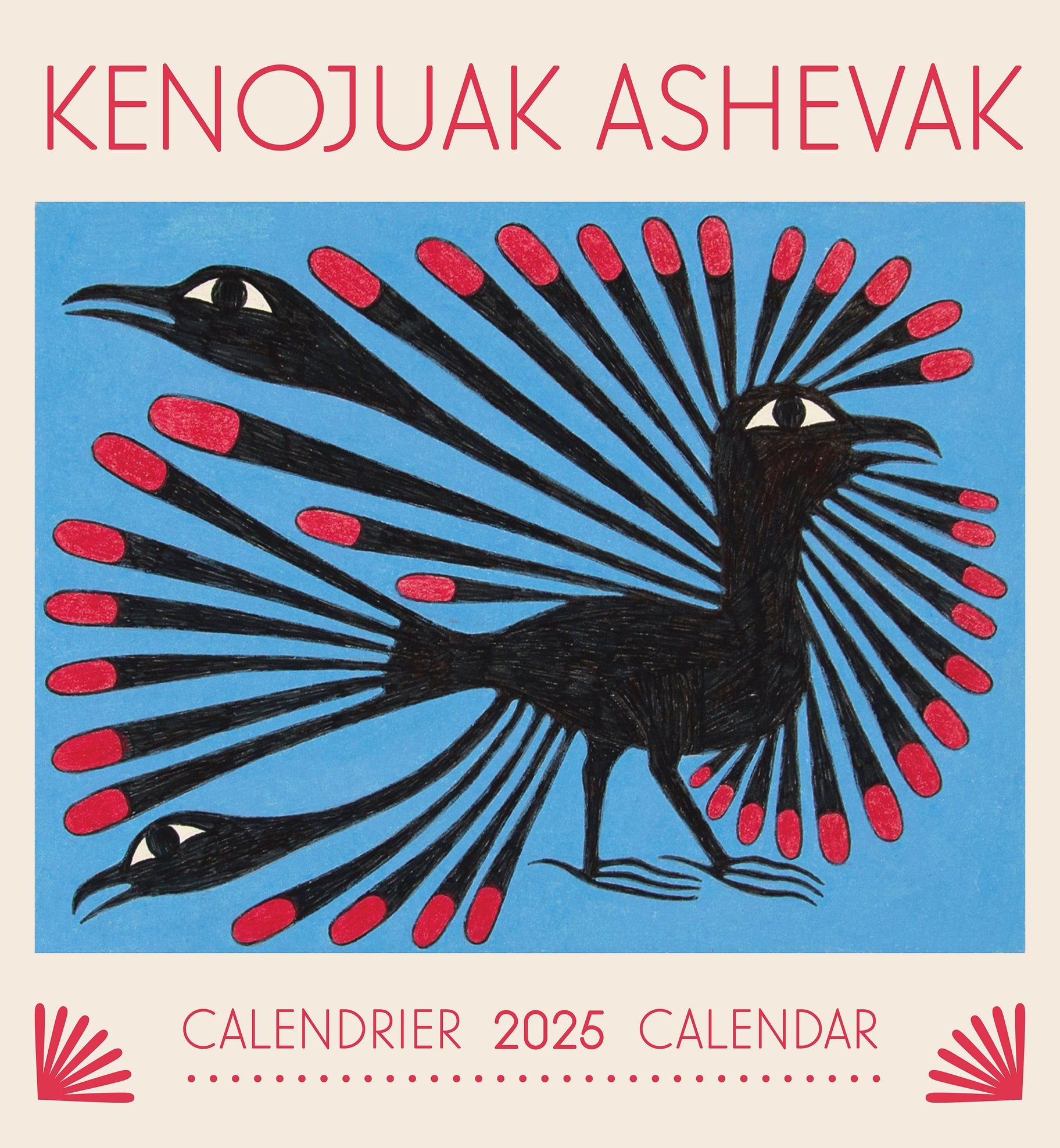 Kenojuak Ashevak 2025 Wall Calendar    