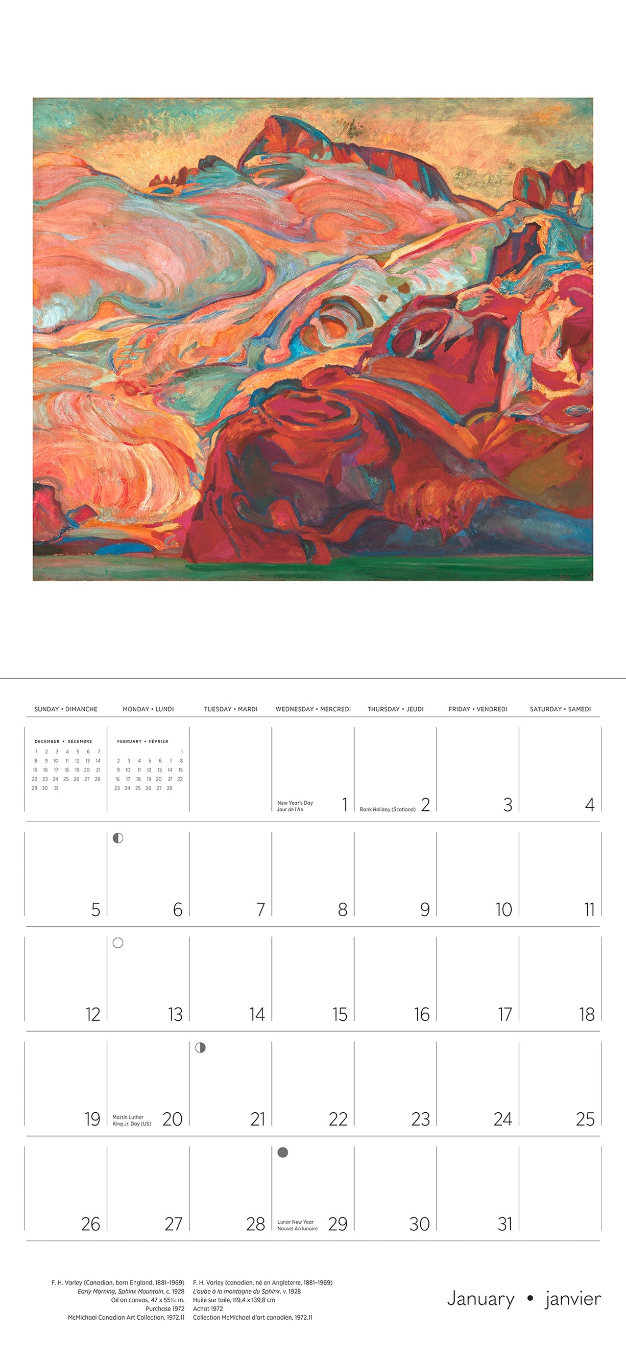 The Group of Seven 2025 Wall Calendar    