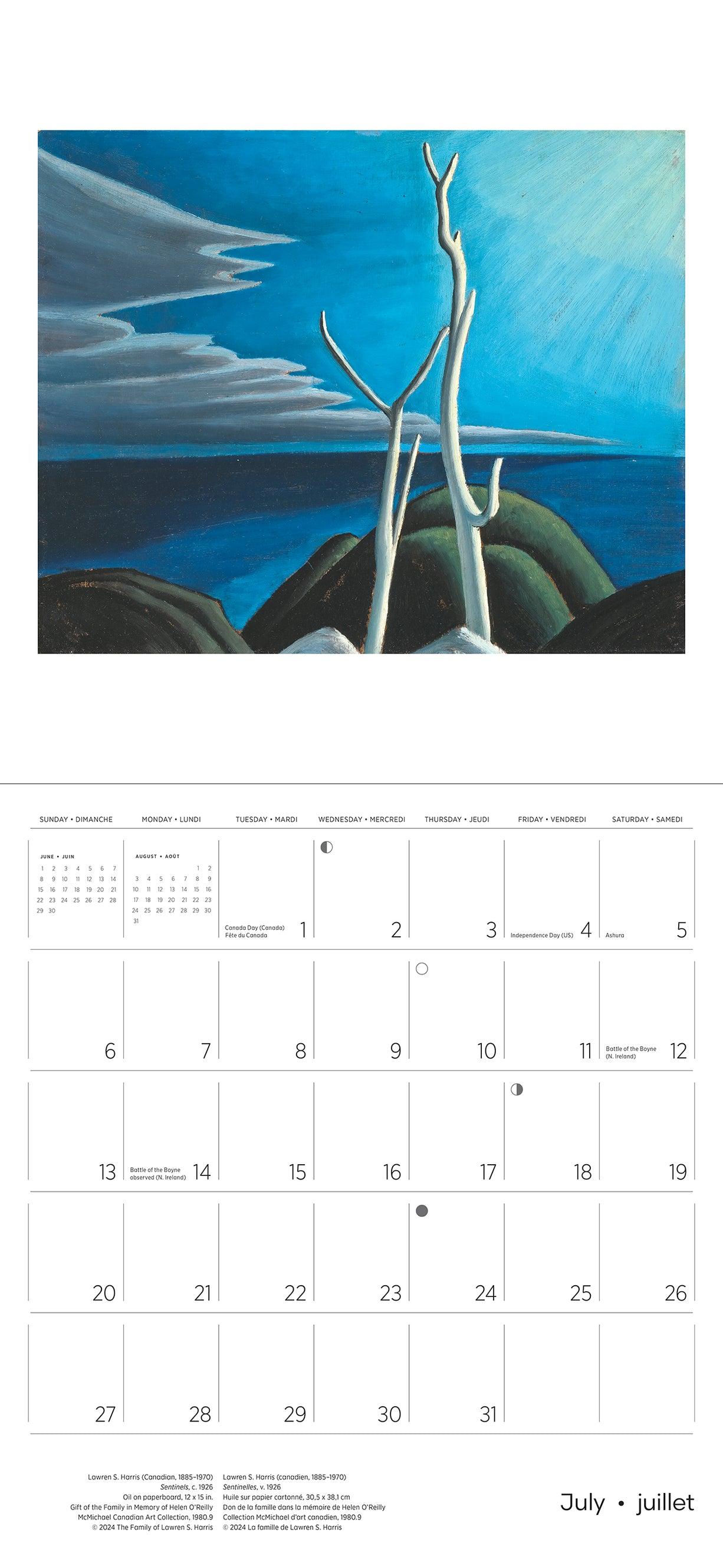 Lawren S. Harris 2025 Wall Calendar    