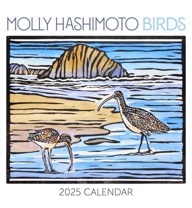 Molly Hashimoto Birds 2025 Wall Calendar    