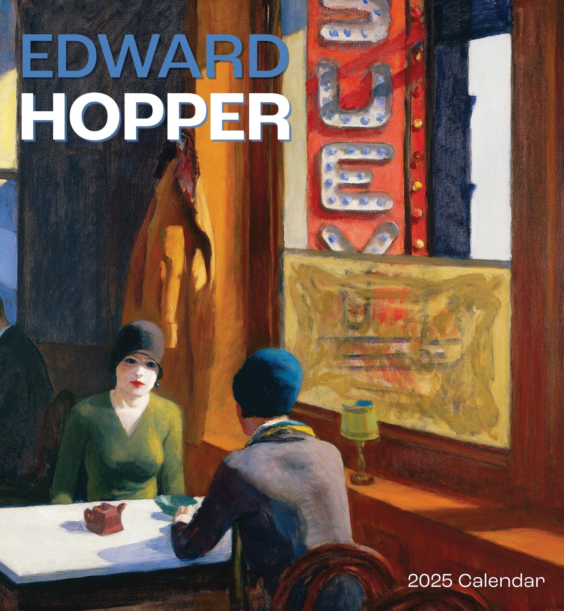 Edward Hopper 2025 Wall Calendar    