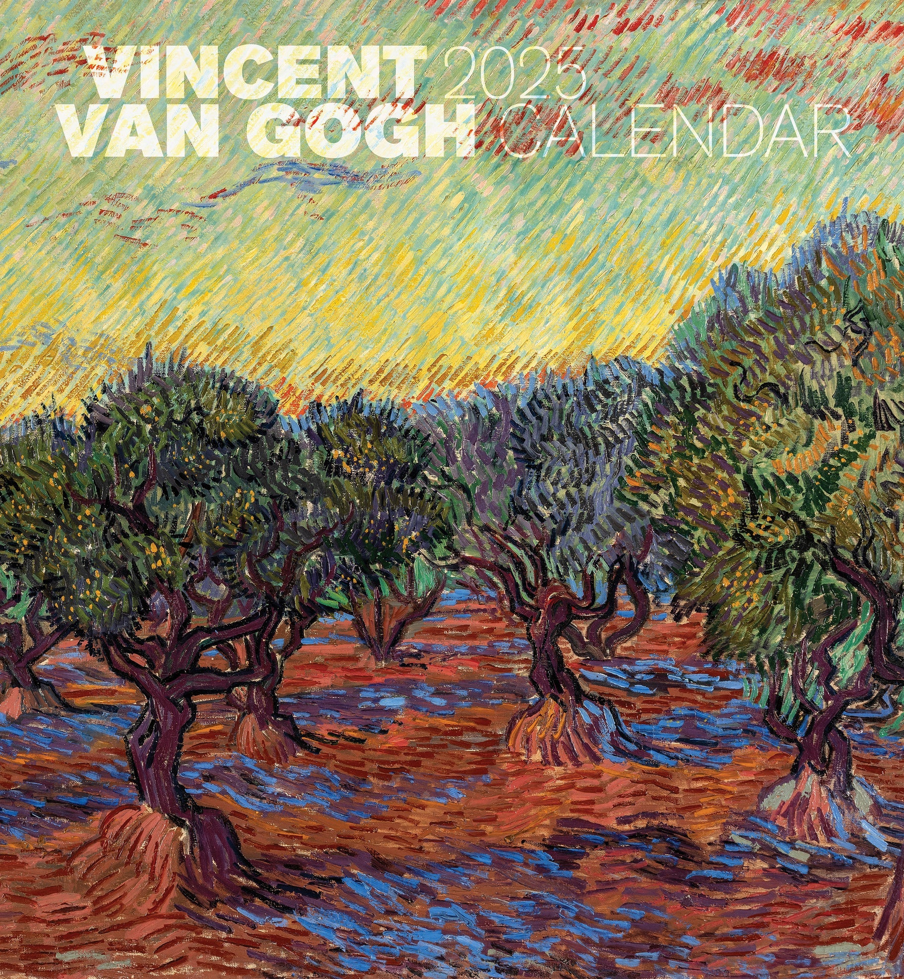 Vincent Van Gogh 2025 Wall Calendar    