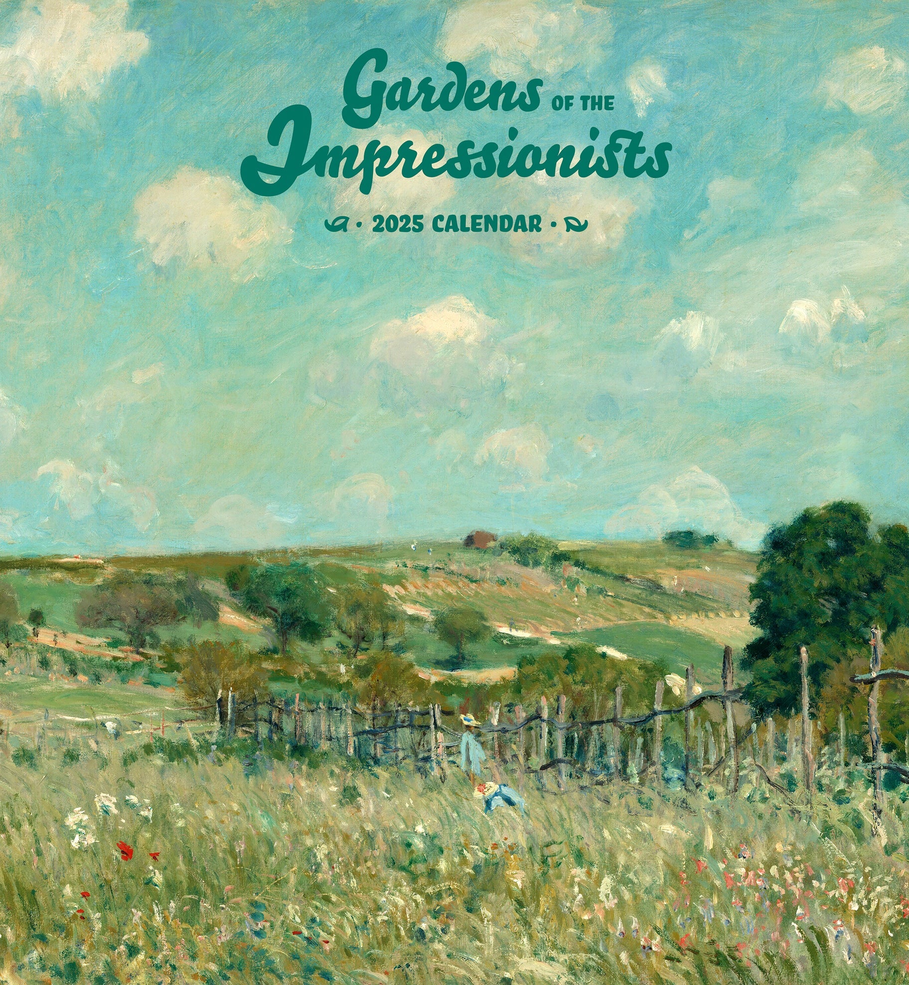 Gardens of The Impressionists 2025 Wall Calendar    