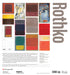 Rothko 2025 Wall Calendar    