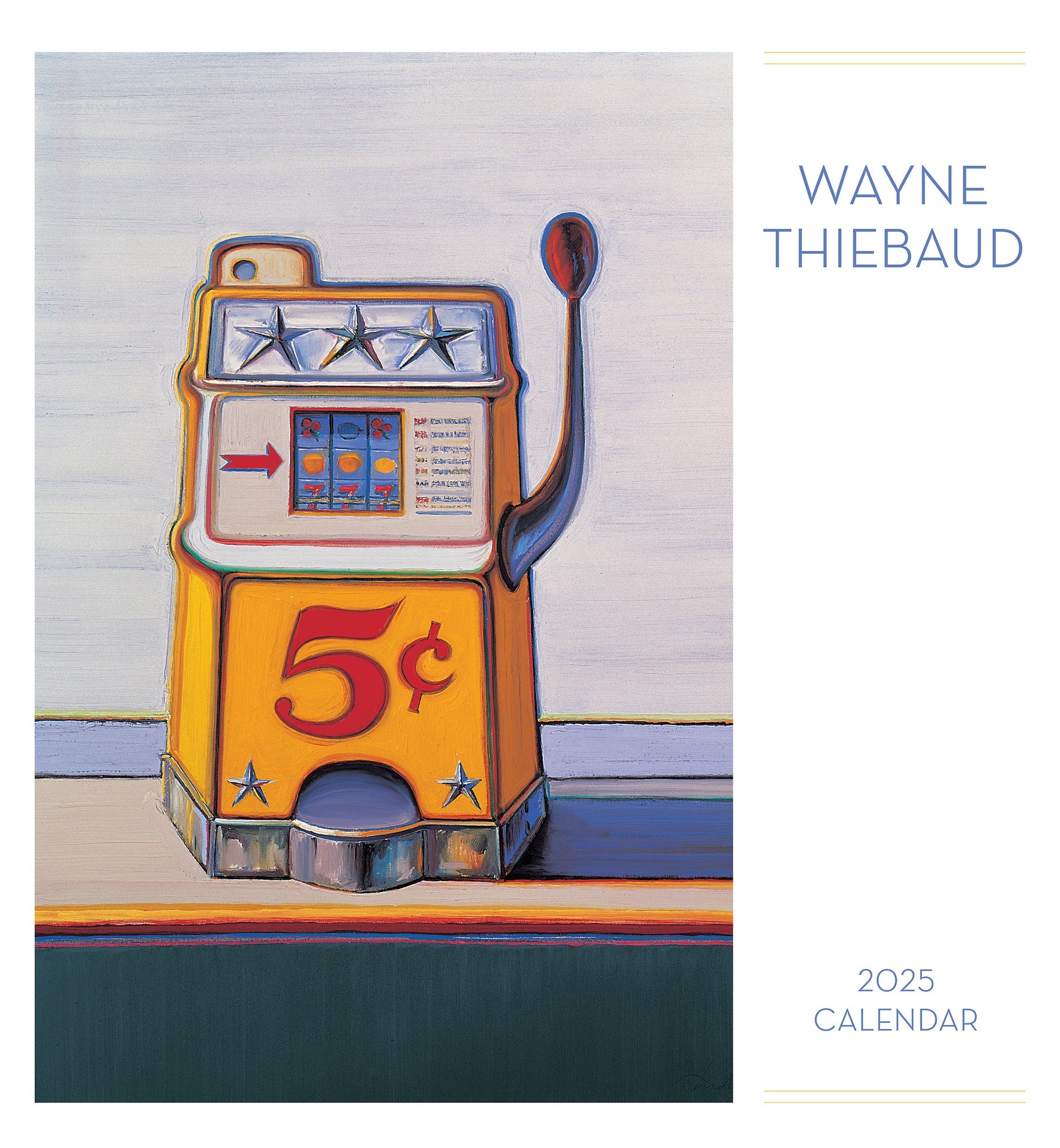 Wayne Thiebaud 2025 Wall Calendar    