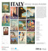 Italy Vintage Travel Posters 2025 Wall Calendar    