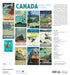 Canada Vintage Travel Posters 2025 Wall Calendar    