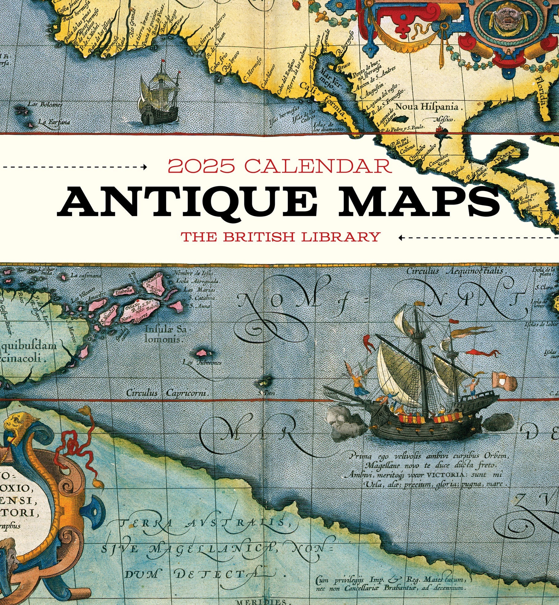 Antique Maps 2025 Wall Calendar    