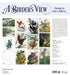 A Birder's View - Paintings by John Ruthann 2025 Wall Calendar    