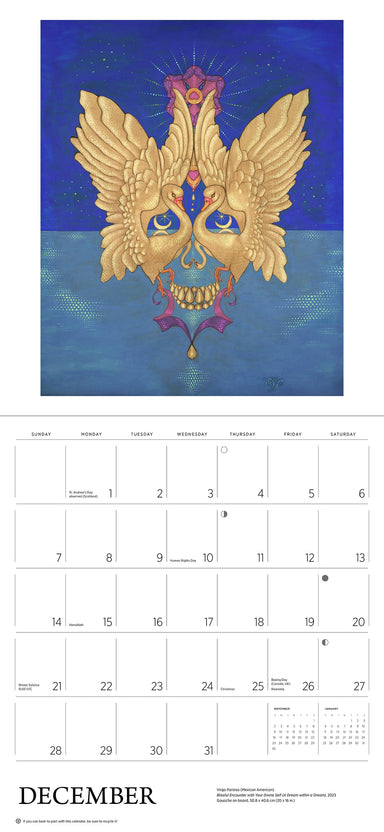 Day of The Dead: The Skull Paintings of Tino Rodriguez and Virgo Paraiso 2025 Wall Calendar    