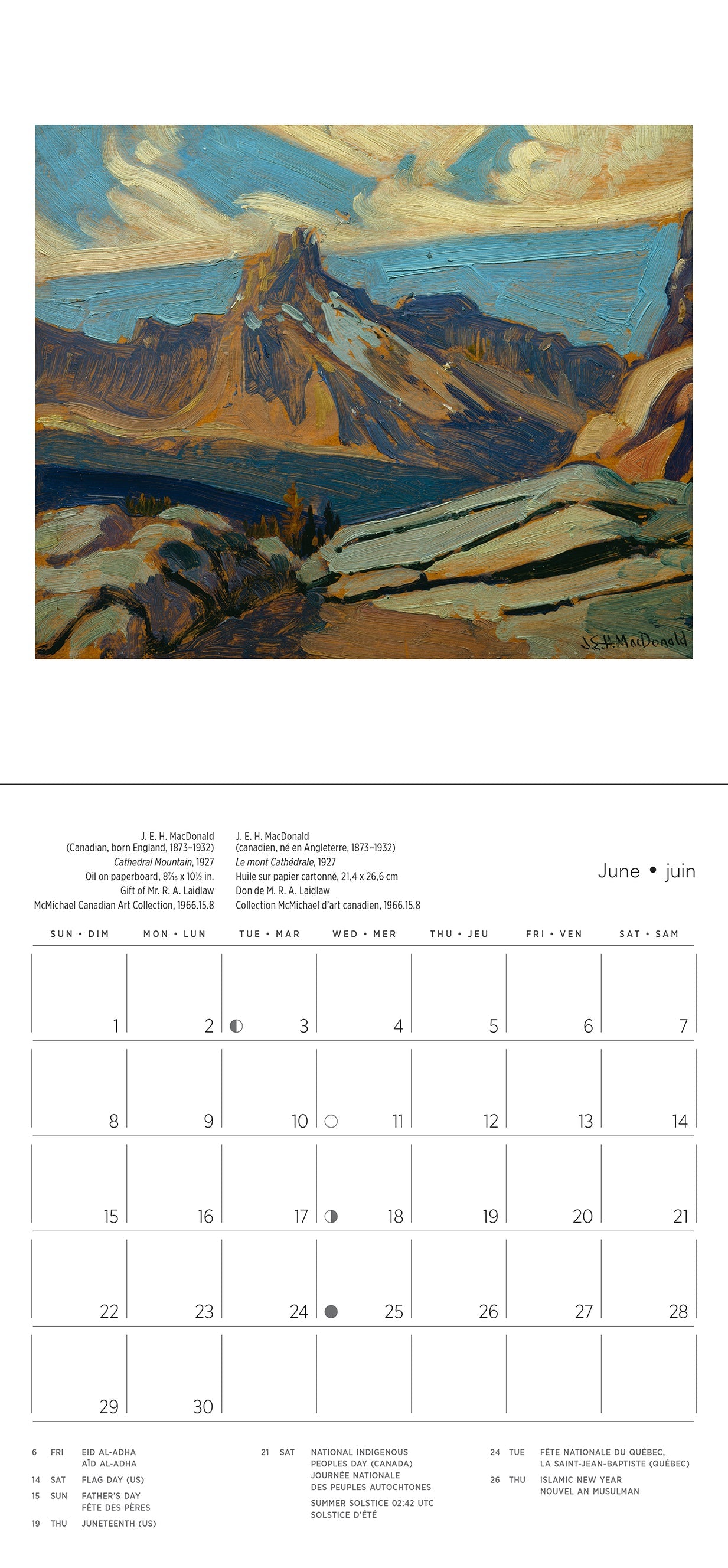 The Group of Seven 2025 Mini Wall Calendar    