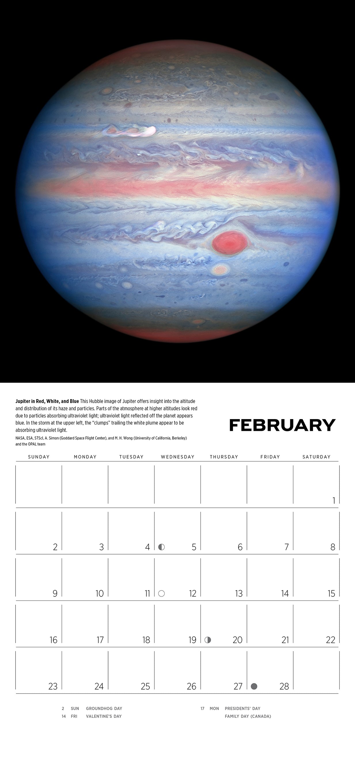 Space - Views From The Hubble and James Web Telescopes 2025 Mini Wall Calendar    