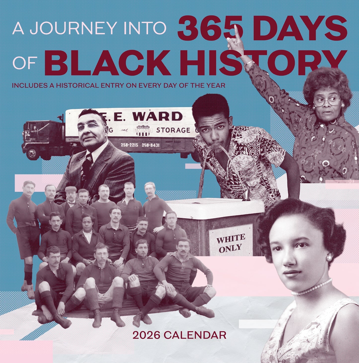 A Journey Into 365 Days Of Black History 2026 Wall Calendar