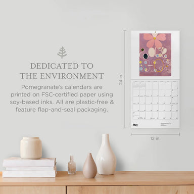 Hilma af Klint Original Abstraction 2026 Wall Calendar