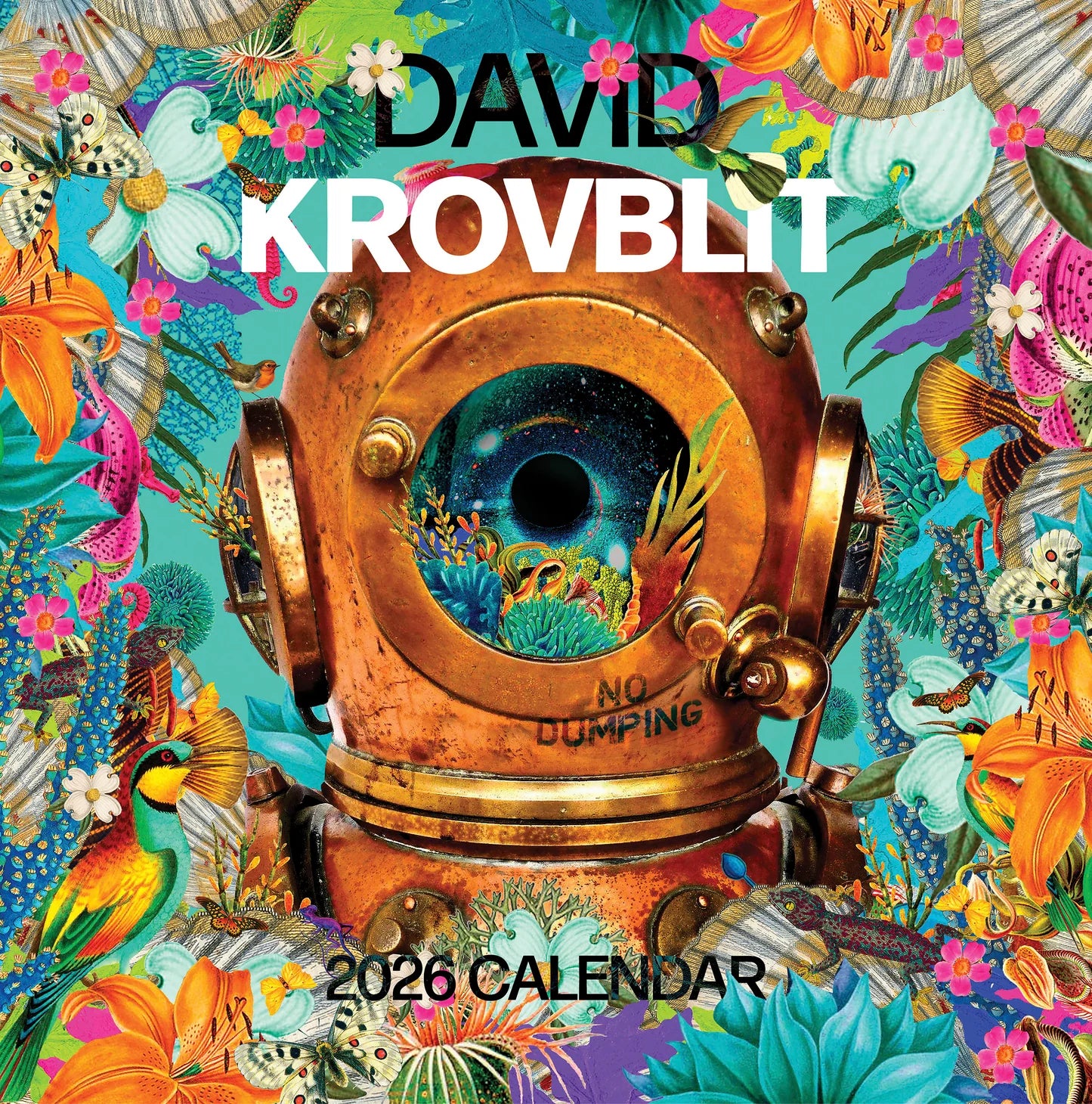 David Krovblit 2026 Wall Calendar
