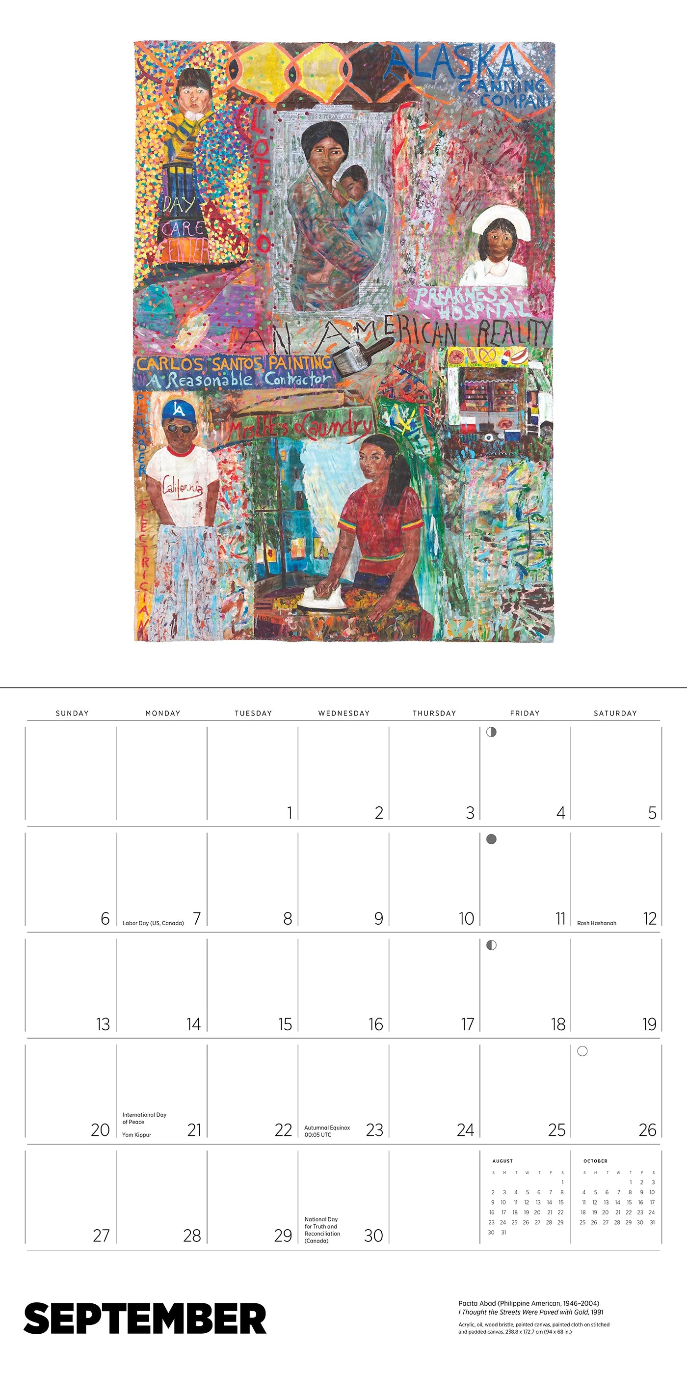 Pacita Abad 2026 Wall Calendar