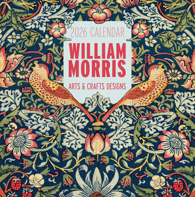 William Morris Arts & Crafts Designs 2026 Wall Calendar