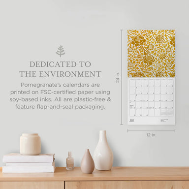 William Morris Arts & Crafts Designs 2026 Wall Calendar