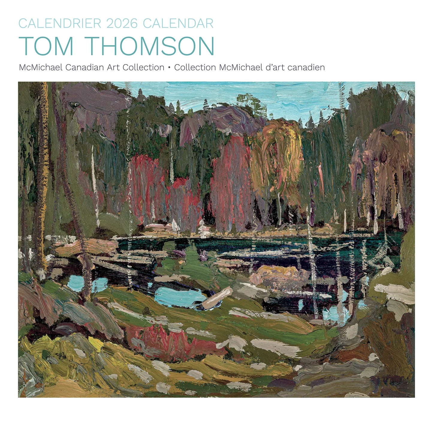 Tom Thomson 2026 Wall Calendar