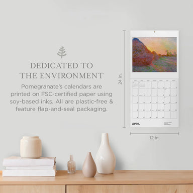 Claude Monet 2026 Wall Calendar